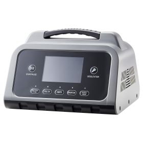 Smart Battery Charger, 16A, 6V 12V 24V 36V 48V 60V 72V Lithium LiFePO4 Lead-Acid (Gel/AGM) Car Battery Charger, with LCD Display